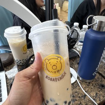 bobaTEAque - Ceylon Black Milk Tea - Bubble Tea Near Me - Orange, California