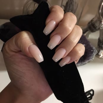Minh Ly's Nails - Coffin style pale nude/ pink done by minh - Nail Salons Near Me - Santa Barbara, California Minh Ly's Nails - Coffin style pale nude/ pink done by minh - Nail Salons Near Me - Santa Barbara, California