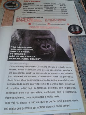 Menu photo 2 Banana Jack Rio de Janeiro, RJ