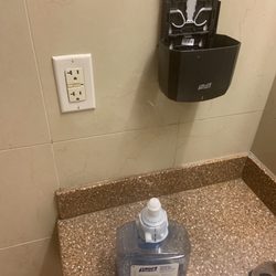 Citgo Gas Station - Soap dispenser was broken.