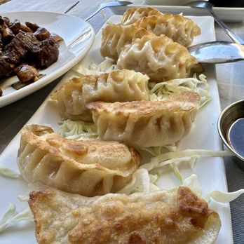 Peony Chinese Kitchen - Homemade Chicken Dumplings (8) - Chinese Near Me - Laguna Beach, California