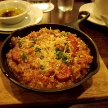 Kingfish Kitchen & Cocktails - Jambalaya risotto. Super rich and filling. - Cajun/Creole Near Me - New Orleans, Louisiana Kingfish Kitchen & Cocktails - Jambalaya risotto. Super rich and filling. - Cajun/Creole Near Me - New Orleans, Louisiana
