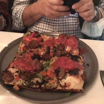Crossroads Kitchen - Sicilian Supreme Pizza - Vegan Near Me - Los Angeles, California