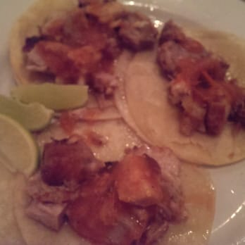 The Salted Pig - Pork belly street tacos. - Gastropubs Near Me - Riverside, California