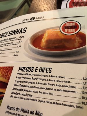 Menu photo 8 Lado B Porto, 13