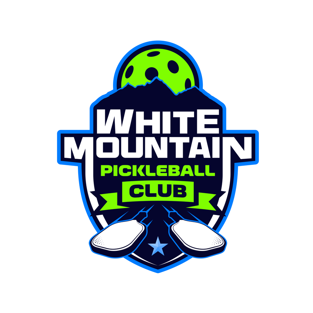 White Mountain Pickleball Club Logo