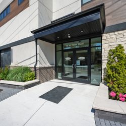 Steuerle Funeral Home - South entrance facing the parking lot.