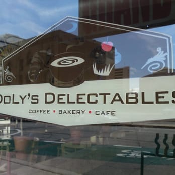 DoLy's Delectables - Logo at entrance door - Coffee & Tea Near Me - Long Beach, California