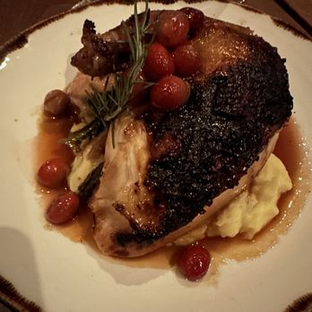 Palace Kitchen - Half Rotisserie Chicken (3 stars) - wished they had a crispier skin. Meat seasoned and moist - New American Near Me - Seattle, Washington Palace Kitchen - Half Rotisserie Chicken (3 stars) - wished they had a crispier skin. Meat seasoned and moist - New American Near Me - Seattle, Washington