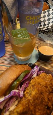 Chick & Hawk by null