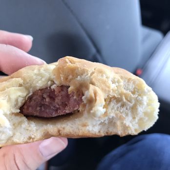 Sweet Eugene's House of Java - Kolache with sausage and cheese. - Coffee & Tea Near Me - College Station, Texas