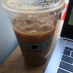 Large iced latte with skim Large iced latte with skim