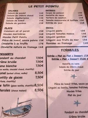 Menu photo 5 Le Petit Pointu Saint-Tropez, 83