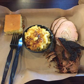 Mission BBQ - Meat sampler with turkey and brisket - Barbeque Near Me - Fairfax, Virginia Mission BBQ - Meat sampler with turkey and brisket - Barbeque Near Me - Fairfax, Virginia