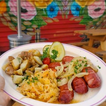 Eva's European Sweets - Kielbasa Platter - Polish Near Me - Syracuse, New York Eva's European Sweets - Kielbasa Platter - Polish Near Me - Syracuse, New York