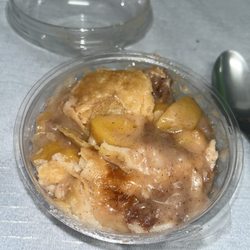 Cake Swirl - Peach cobbler small