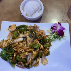Soaring Dragon - CS2. Thai Basil Chicken & Shrimp