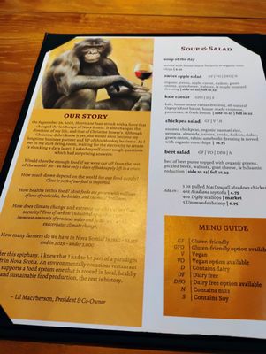 Menu photo 7 The Wooden Monkey Halifax, NS Menu photo 7 The Wooden Monkey Halifax, NS