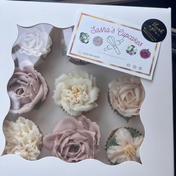 Sasha's Cupcakes - a dozen cupcakes in a box - Cupcakes Near Me Sasha's Cupcakes - a dozen cupcakes in a box - Cupcakes Near Me