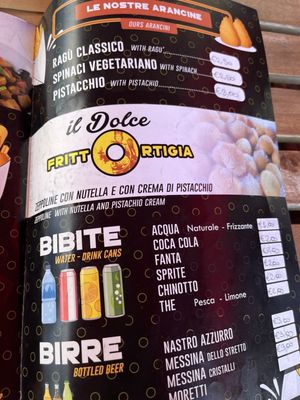 Menu photo 3 Frittortgia Siracusa, SR