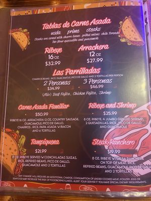 Menu photo 8 Mariachisss Tacos San Antonio, TX