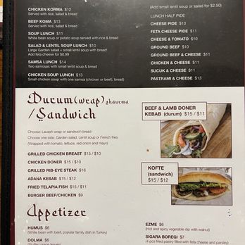 I-Cafe - Menu, page 3 - Halal Near Me - Chicago, Illinois