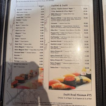 Kintaro Sushi Bar - Menú - Sushi Bars Near Me - Elk Grove, California Kintaro Sushi Bar - Menú - Sushi Bars Near Me - Elk Grove, California