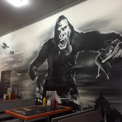 Novo King Kong - Tiene un mural increíble