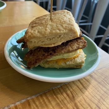 Karma Cream - Jalapeño breakfast sandwich special - Ice Cream & Frozen Yogurt Near Me - Gainesville, Florida