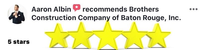 Slide of Brothers Construction Company of Baton Rouge