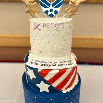 Becky's Unique Sweets - a patriotic cake - Desserts Near Me Becky's Unique Sweets - a patriotic cake - Desserts Near Me