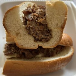 Old Friends Pizza - Cheesesteak - fresh roll. Average/typical. Nothing over the top here. Could have used more cheese.