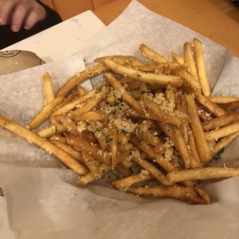 Grater Grilled Cheese - Truffle Parmesan fries - American Near Me - Irvine, California