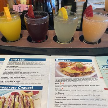 Broken Yolk Cafe - Mimosa Flight - Breakfast & Brunch Near Me - Costa Mesa, California Broken Yolk Cafe - Mimosa Flight - Breakfast & Brunch Near Me - Costa Mesa, California