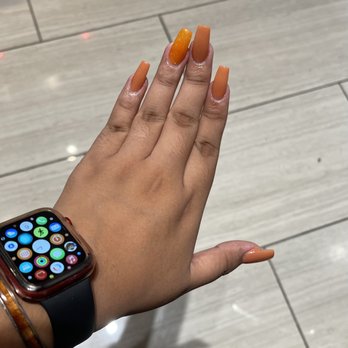 A Century Nail Spa - Medium coffin acrylics - Nail Salons Near Me - Kahului, Hawaii