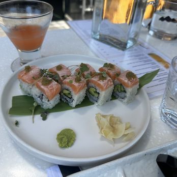 Afuri - Aburi Salmon Roll - Ramen Near Me - Culver City, California Afuri - Aburi Salmon Roll - Ramen Near Me - Culver City, California