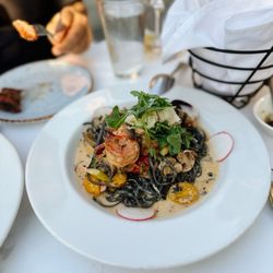 Urfa Bistro - Squid ink seafood pasta