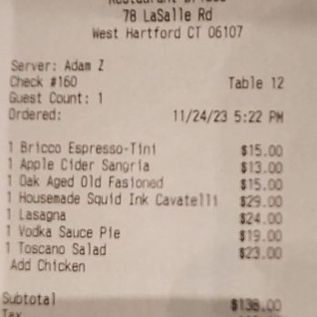 Restaurant Bricco - Italian Near Me - West Hartford, Connecticut Restaurant Bricco - Italian Near Me - West Hartford, Connecticut