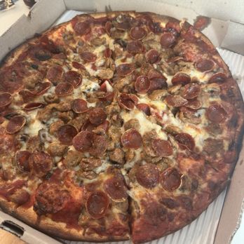 Antolino's Pizza - Founders favorite - we asked for it to be cut pie shaped. - Pizza Near Me - Gahanna, Ohio Antolino's Pizza - Founders favorite - we asked for it to be cut pie shaped. - Pizza Near Me - Gahanna, Ohio