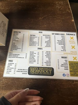 Menu photo 3 Café Berkhout Amsterdam, NH