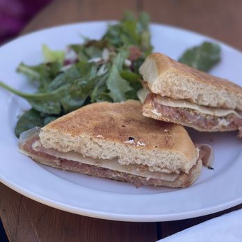 Cass Winery - My amazing lunch to accompany our wine tasting. The Prosciutto Panini was fantastic! - Wineries Near Me - Paso Robles, California
