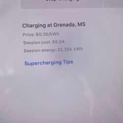Tesla Supercharger - Getting that juice!
