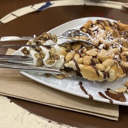Schmelzpunkt Schokolade & Eiskrem - Chef waffle- yum!