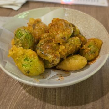 Mirin Cafe - Brussel Sprout Tempura - Japanese Near Me - Escondido, California Mirin Cafe - Brussel Sprout Tempura - Japanese Near Me - Escondido, California