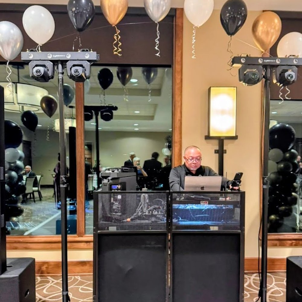 iMobile DJs - Our DJ Aldwin at the Almaden Country Club ballroom. - DJs Near Me iMobile DJs - Our DJ Aldwin at the Almaden Country Club ballroom. - DJs Near Me