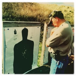 Asgard National Training Group - Steve issues a passing score to a student.