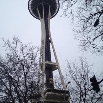 Space Needle - Space needle from ground view - Landmarks & Historical Buildings Near Me - Seattle, Washington Space Needle - Space needle from ground view - Landmarks & Historical Buildings Near Me - Seattle, Washington