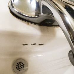 Frontier Fun Center - Grime on the sink