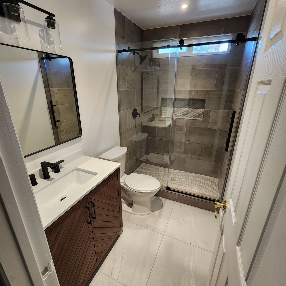 Final bathroom remodel result Final bathroom remodel result