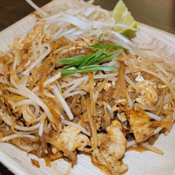 Chili Basil - Homestyle Thai Cuisine - Pad Thai, with chicken, $16.95 - 5 Stars